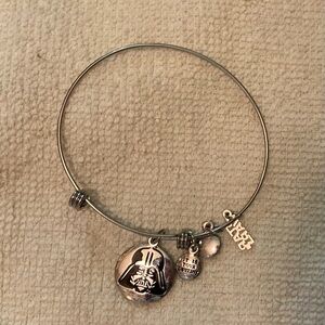 Star Wars Silver Charm Bangle Bracelet